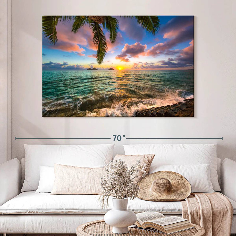 Ravi Lanikai Sunrise Vista, 34" H x 51" W