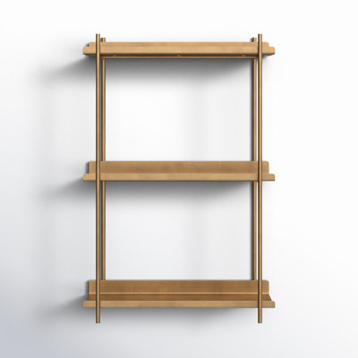 Bellamy 3 Piece Metal Floating Shelf