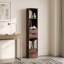 HOMCOM Bookcase with Drawers 3-Tier Adjustable Shelf 158 cm-1333331519