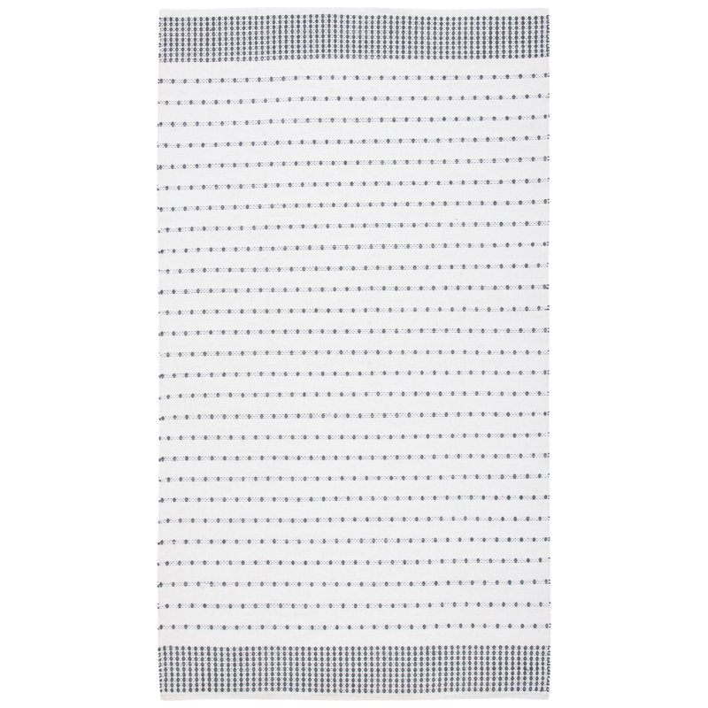Tapis en coton tissé à plat Breckenridge, Rectangle 4 pi x 6 pi