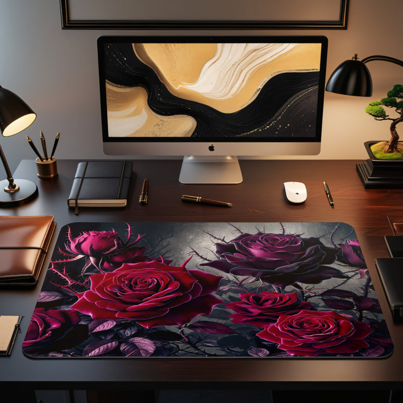 Polyester Desk Pad, 23.6x13.8