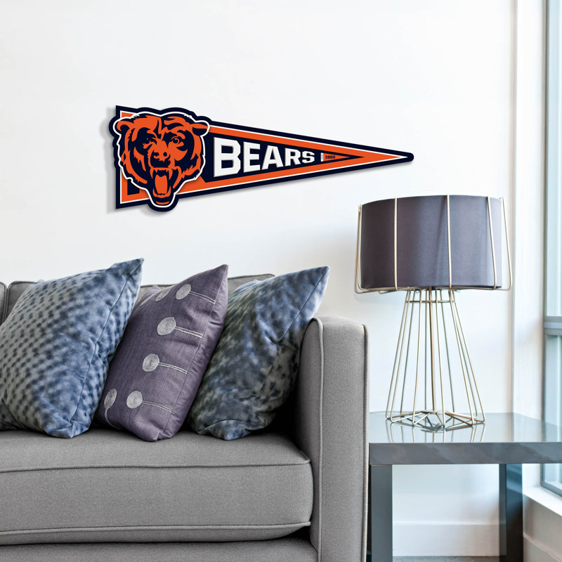 NFL Chicago Bears Pennant Sign