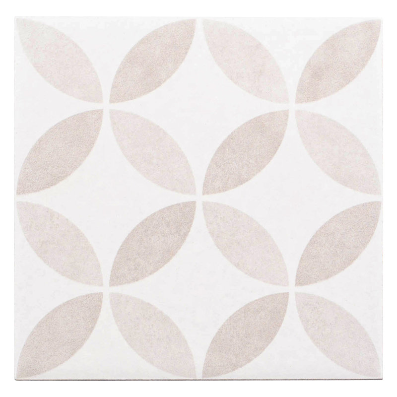 Dosseret de cuisine occitan mat en porcelaine de 6 po, salle de bain, douche, piscine, mur et carrelage, Beige