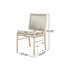 Chaise moderne en bois de 2, avec corde tendance pour les chaises de salle à manger d'intérieur, coussins A Pleasant Time