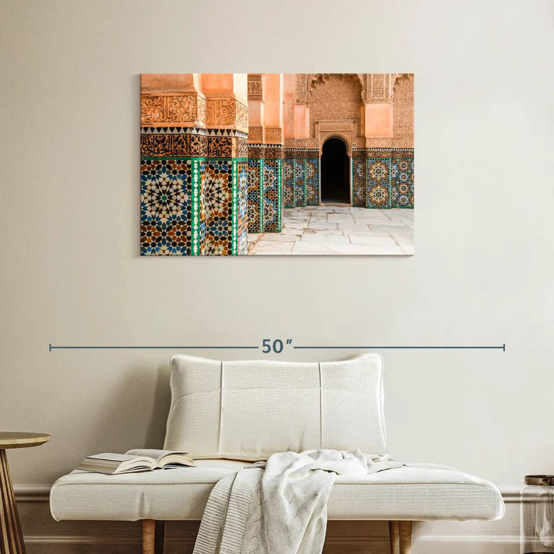 Nicci Moroccan Courtyard Mosaics, 24" H x 36" W