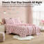 Ensemble de draps HLC.ME Pink Bows-121334234