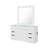White Vanity Set With Stool-823995542