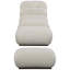 Fauteuil d'appoint rembourré Ortegon