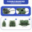 Sapin de Noël givré pré-éclairé-1361234899