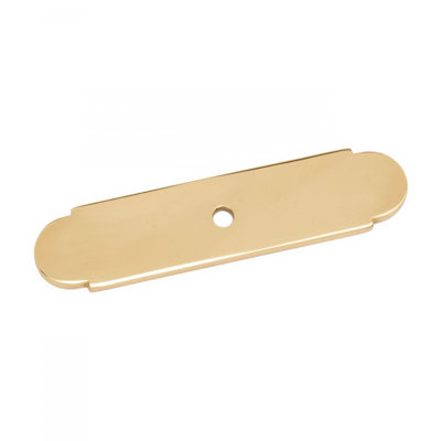 BP Series Small Knob Backplate with One Hole