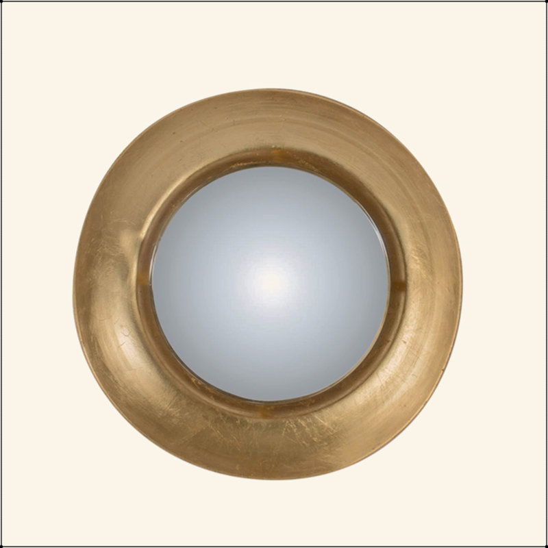 Miroir mural D18,7 x 3,9 po avec éclairage DEL
