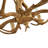 6 Lights Vintage Style Classic Exquisite Resin Antler Ceiling Light Chandelier