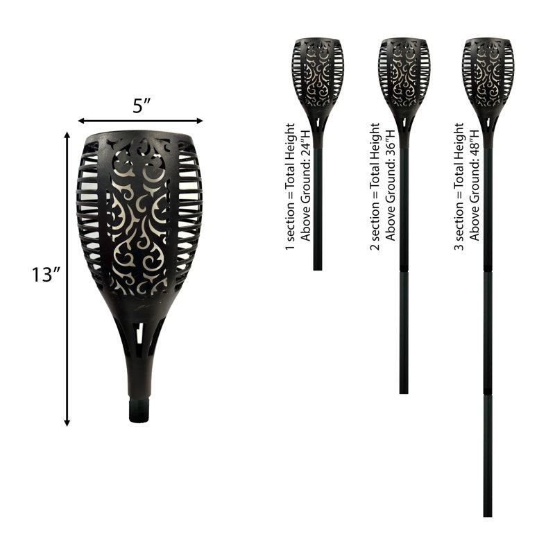 Ultimate Solar Torch & Storage Kit (2-Pack)