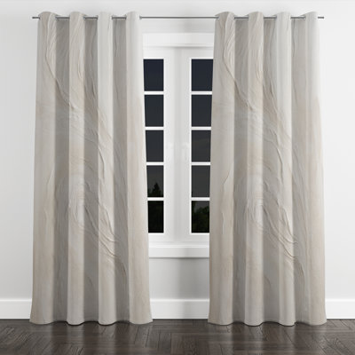 Ayantu - Nautical Grommet Curtain - Velvet Room Darkening - 1 panel