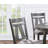 4 - Person Dining Set with Round Table And 4x Side Chairs,Clean Lines Wooden Table Top-593274727-593274744