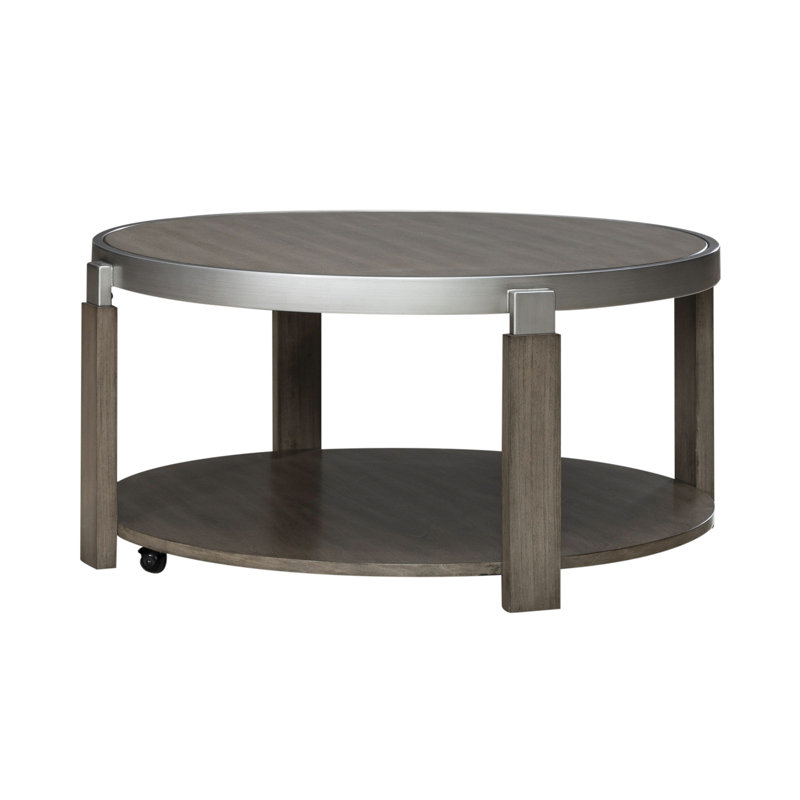 Colyt Cocktail Table w/ Open Bottom Shelf