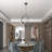 Darian 6 - Light Dimmable Globe Chandelier-393234191