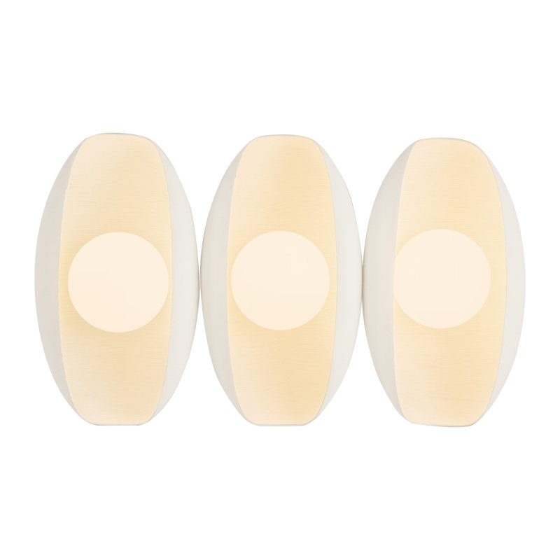 Cortez 16-in White dimmable LED Bathroom Vanity Light, White