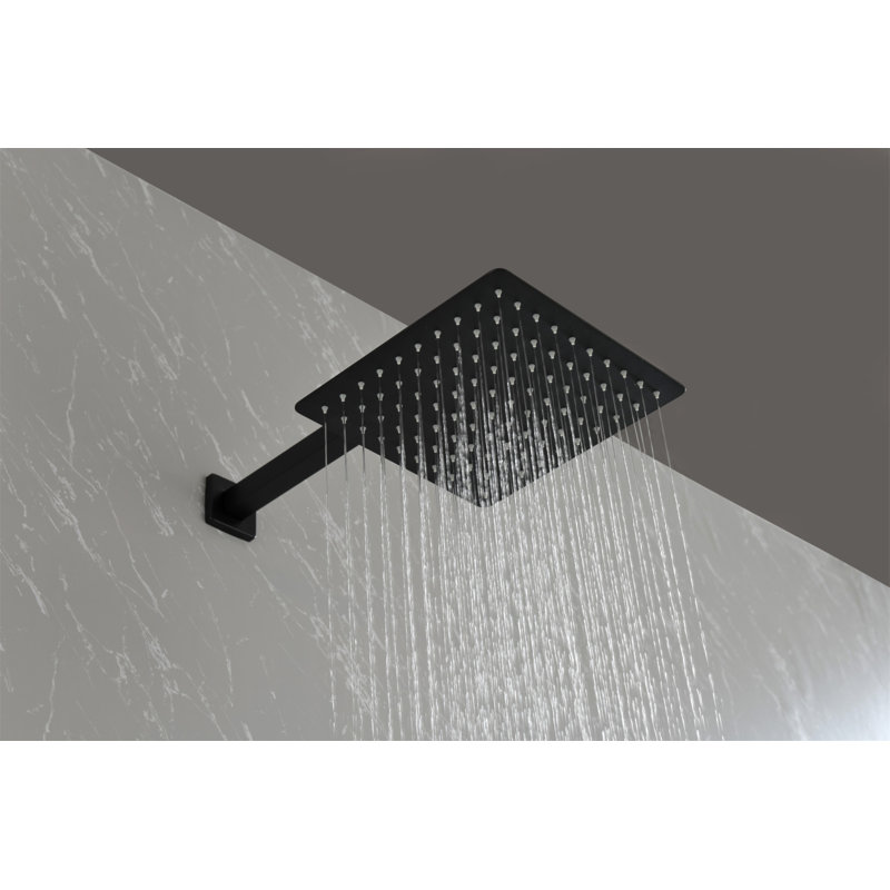 Ensemble de robinet de douche Système de douche Pomme de douche à effet de pluie 10 pouces avec douchette à main
