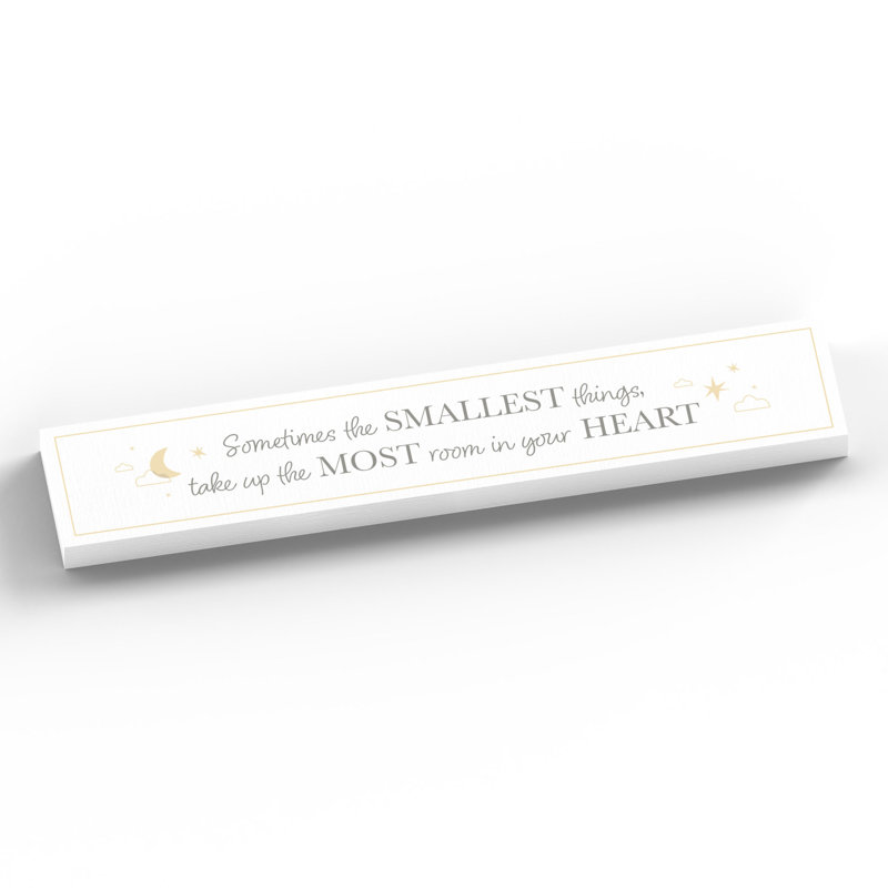 Cumbria Text & Numbers Letter Block, White/Yellow