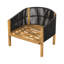 Ensemble de 2 fauteuils club l 30,5 po x P 30,75 po x H 33,35 po Grotta