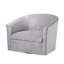 Fauteuil de fonction pivotant argenté-1144710846