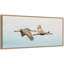 «Cranes Flying Panel» par Emiko et Mark Franzen, impression sur toile encadrée F2 Images