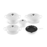Le Creuset Signature Cast Iron 9-Piece Cookware Set, Artichaut