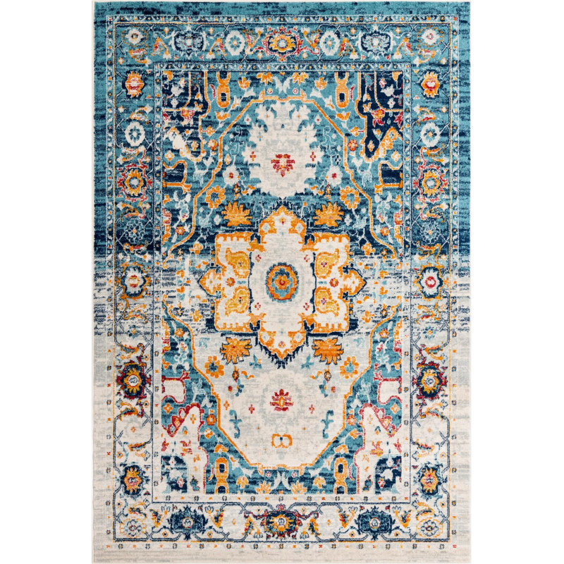Hageman Oriental Indoor Rug, Rectangle 6' x 9'