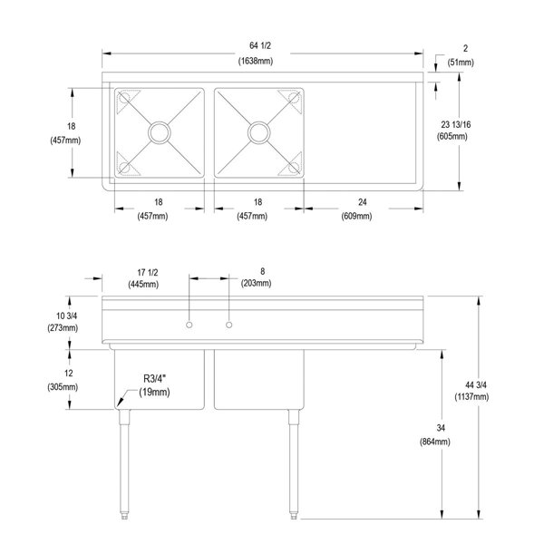 Dimensions du produit