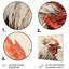 Art mural en métal Rustic Rooster Wooden-1324644219