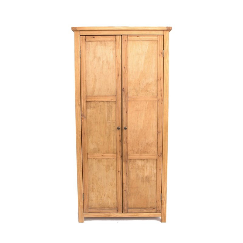2 Door Wardrobe, Waxed