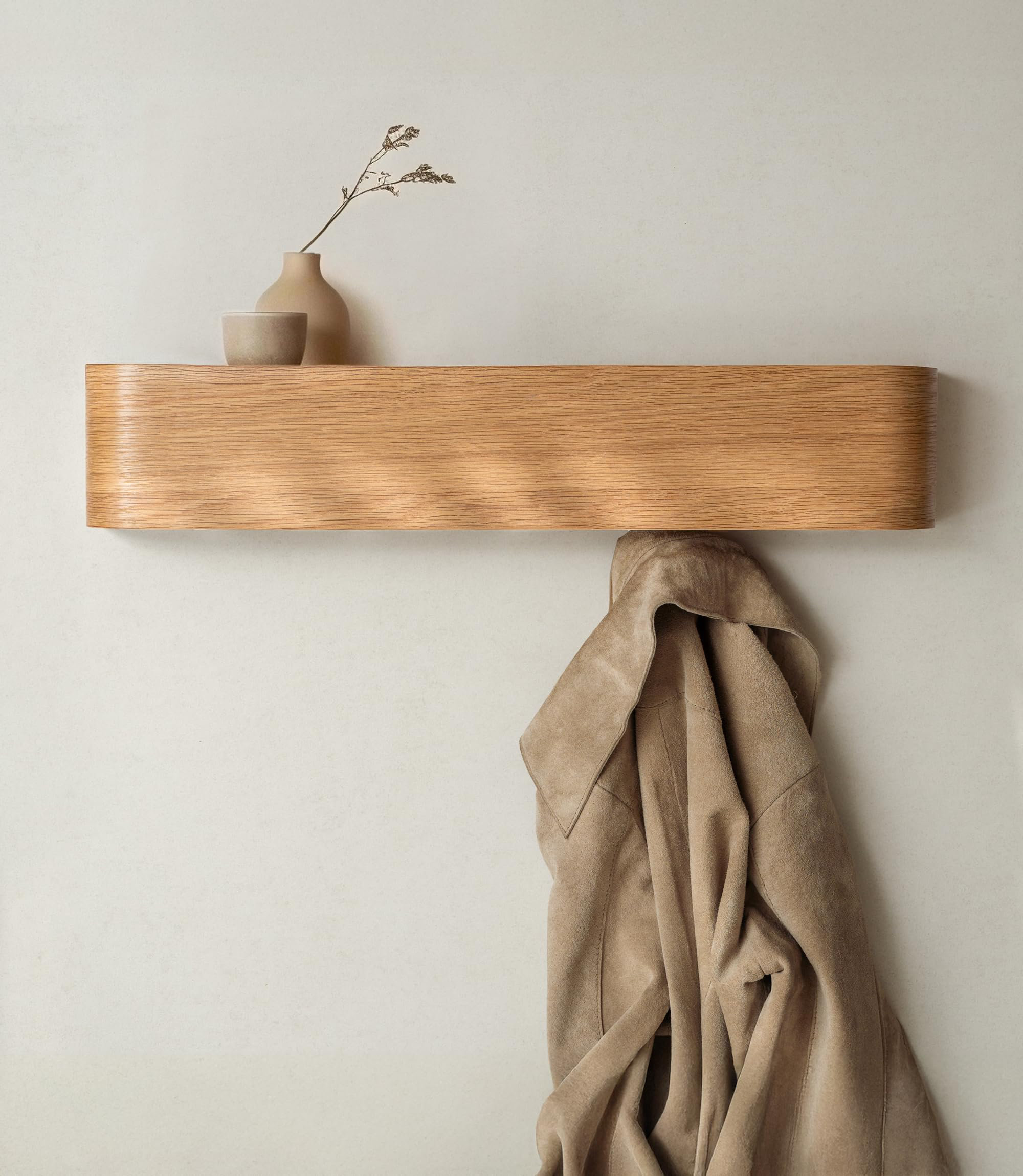 Corrigan Studio® Wall-Mounted Coat Rack Modern Design Coat Rack With ...