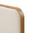 Baxtor King Curved Wood Bed With Boucle Upholstery-685511372-691121190