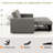 Dharius 48.7"W Square Arm Linen Back Convertible Sleeper Sofa with Cushions, Adjustable Backrest for Small Spaces, Living Room-2042901730