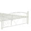 Unique Flower Metal Bed Frame With Headboard And Footboard-1803602911