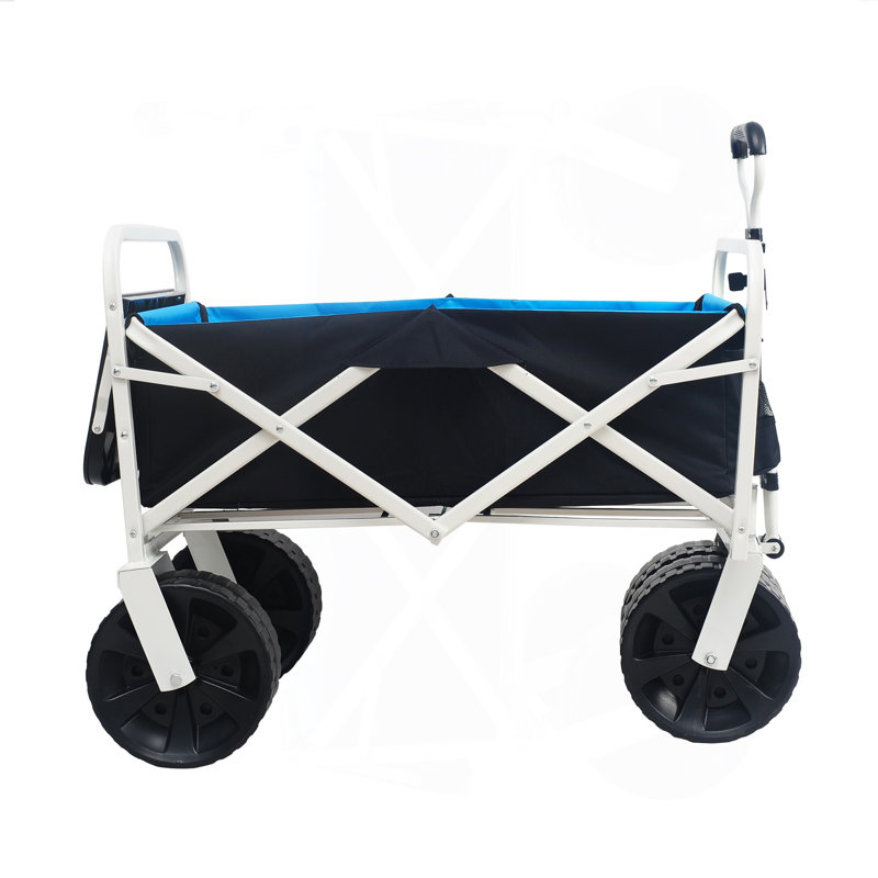 Chariot de plage pliant Wagon Garden (blanc)