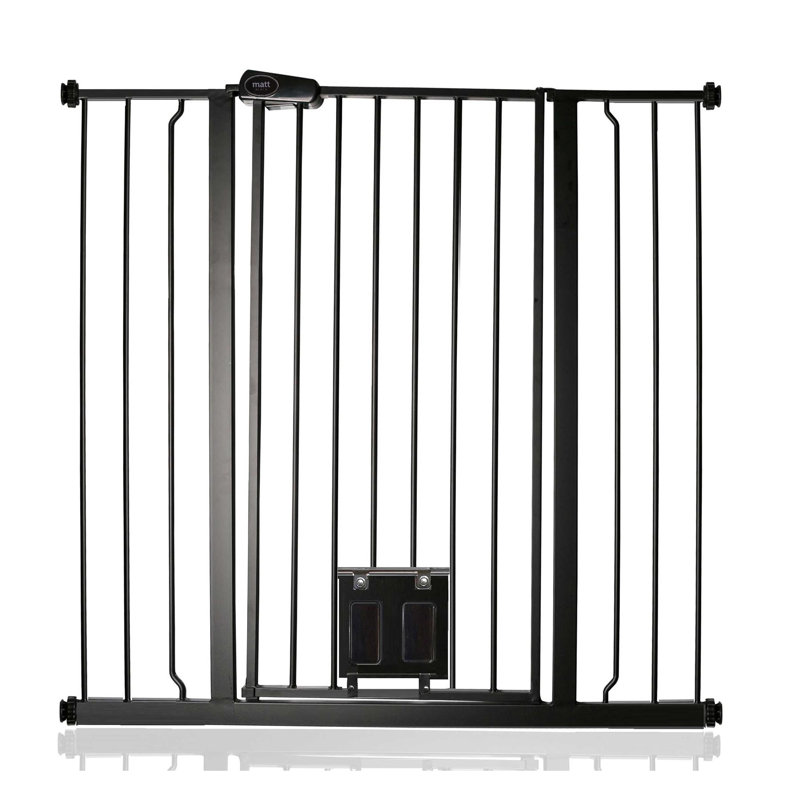 Benjemin Metal Pressure Mounted Pet Gate, 126.7 - 134.3cm
