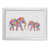 White Grain Frame