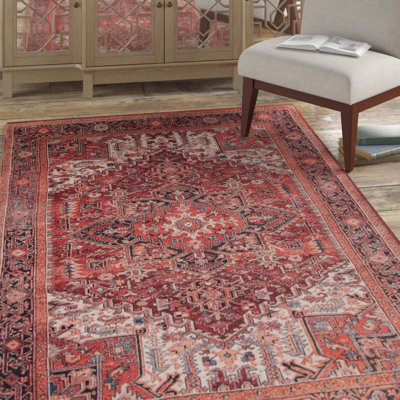 Wagga Wagga Medallion Performance Brick Rug