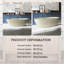Baignoire de trempage autoportante 55 po