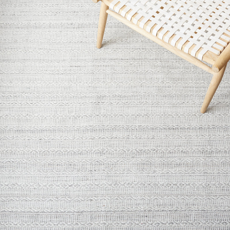 Shiela Flat Weave Performance Striped Rug, Rectangle 5' x 8'