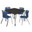 Ensemble de table de salle à manger L 42 po Romig Kee-85728463-85728464-93834278