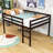 Khyri Modern Full Loft Bed With Spacious Storage