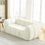 Canapé chenille en mousse pure, canapé nuage matelassé moderne, canapé chenille en mousse pure à assise profonde-420757556