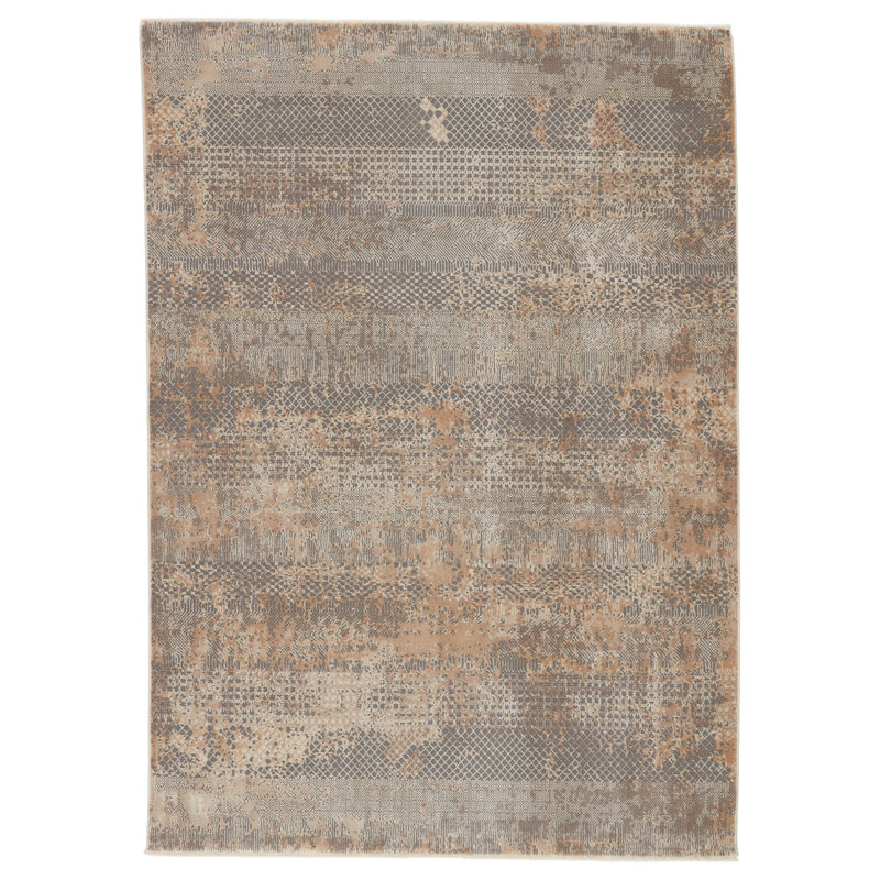 Abstract Indoor Rug, Rectangle 7'10" x 10'10"