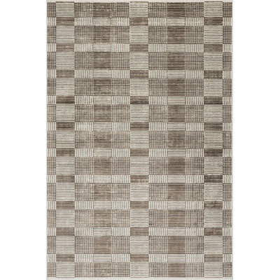  Brellia Modern Checkered Area Rug