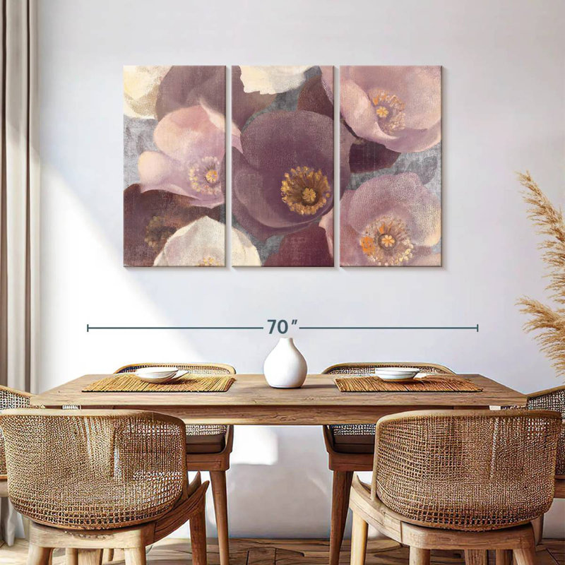 Harnek Eventide Plum, 36" H x 57" W
