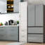 Armoires de garde-manger blanches modernes, panneau de fibres à densité moyenne durable, rangement flexible pour la cuisine et la maison