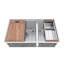 36" L x 19" W Undermount Kitchen Sink